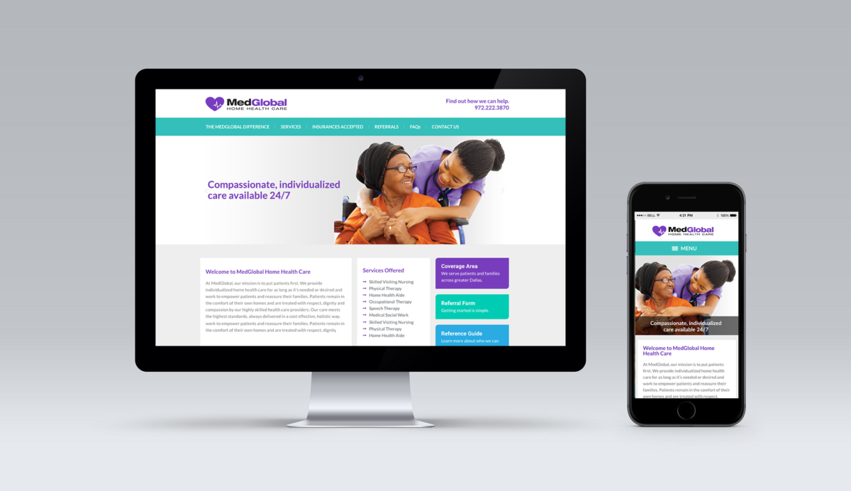 Healthcare Website Design, WordPress website design, NYC Agency